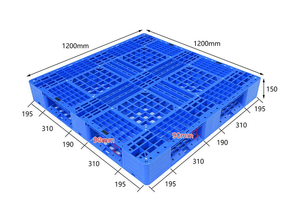 BH1212 1200 × 1200 mm Grid Full-Perimeter full dimensional view
