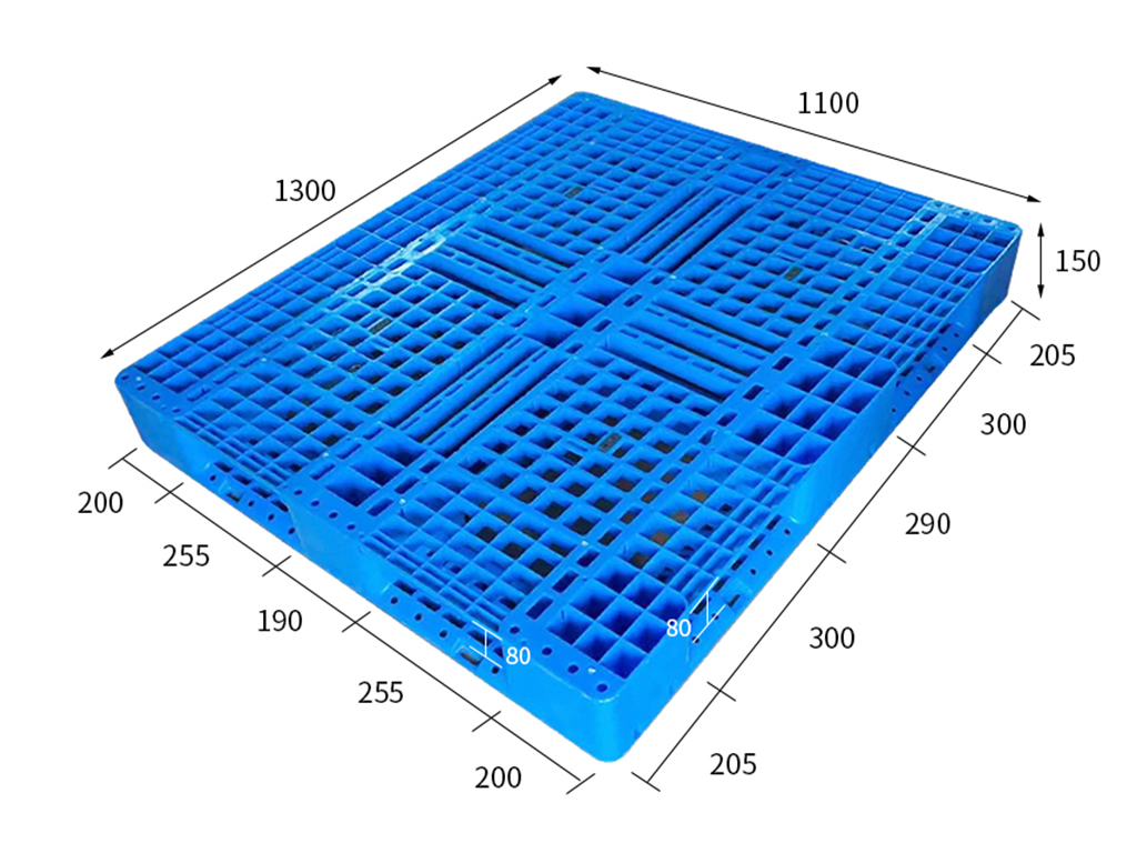 BH1311 1300 × 1100 mm Grid Full-Perimeter full dimensional view
